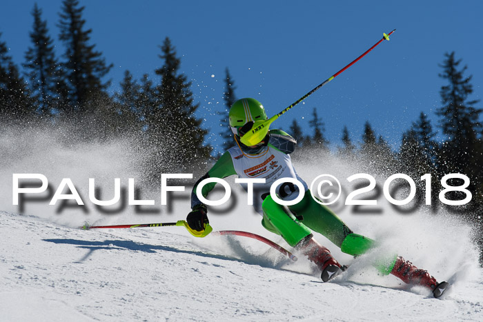Dt. Schülercup U14 Finale, Slalom, 04.03.2018