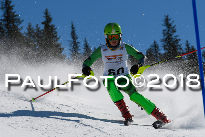 Dt. Schülercup U14 Finale, Slalom, 04.03.2018