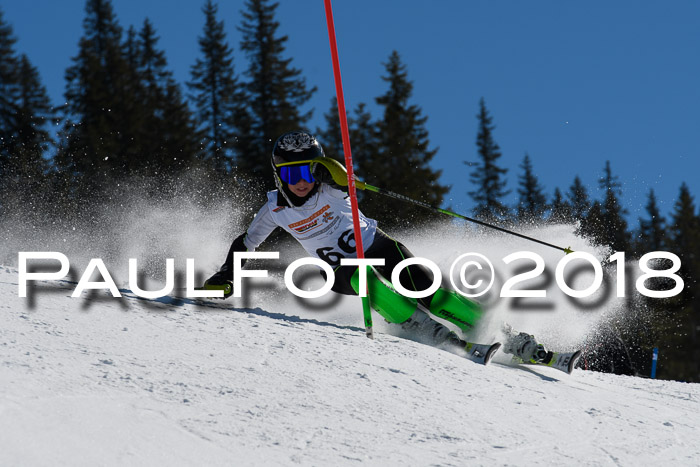 Dt. Schülercup U14 Finale, Slalom, 04.03.2018