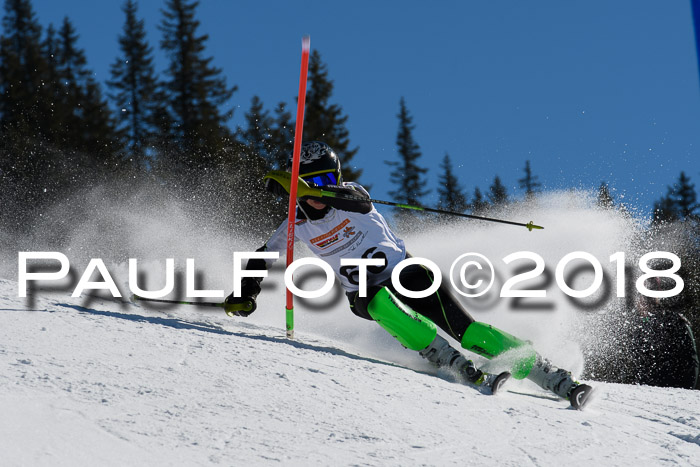 Dt. Schülercup U14 Finale, Slalom, 04.03.2018