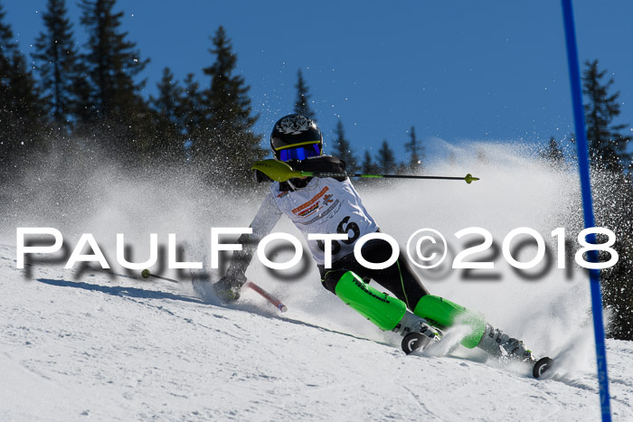 Dt. Schülercup U14 Finale, Slalom, 04.03.2018
