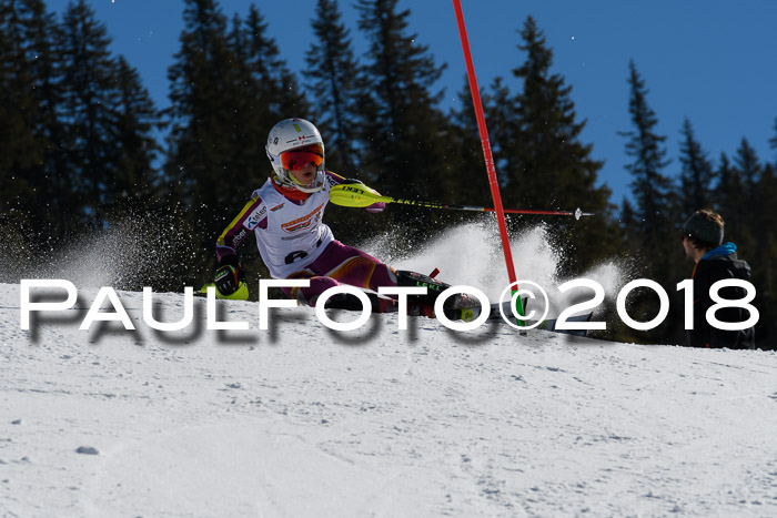 Dt. Schülercup U14 Finale, Slalom, 04.03.2018