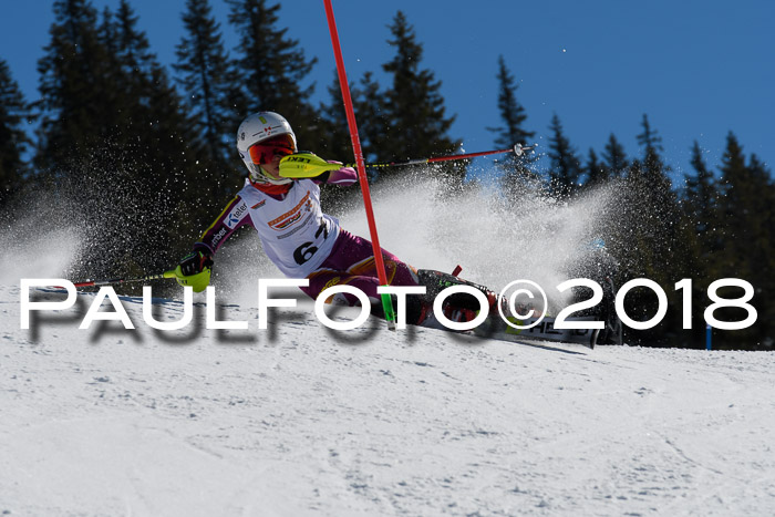Dt. Schülercup U14 Finale, Slalom, 04.03.2018