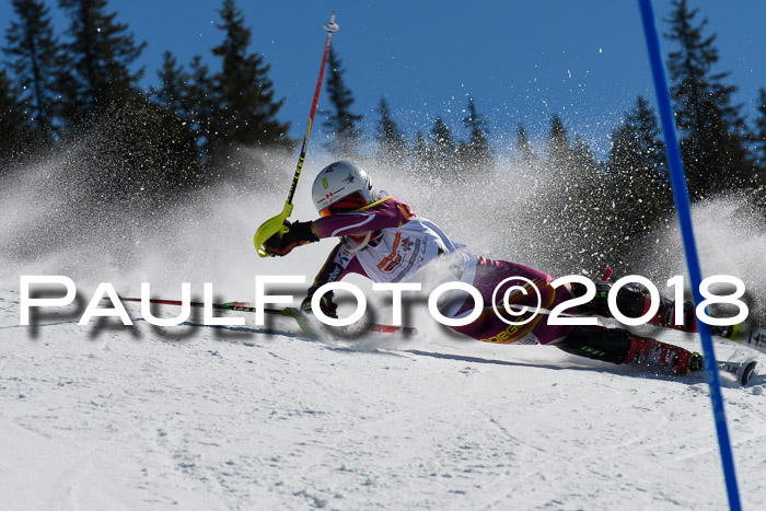 Dt. Schülercup U14 Finale, Slalom, 04.03.2018