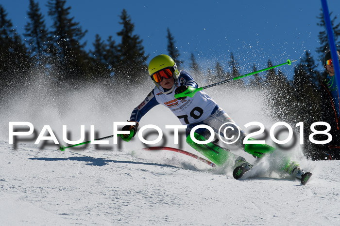 Dt. Schülercup U14 Finale, Slalom, 04.03.2018