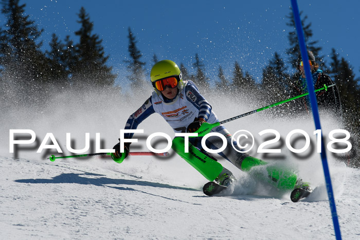 Dt. Schülercup U14 Finale, Slalom, 04.03.2018