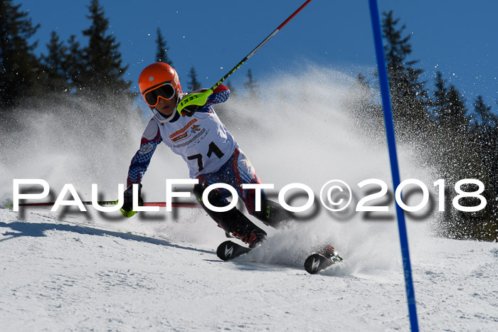 Dt. Schülercup U14 Finale, Slalom, 04.03.2018