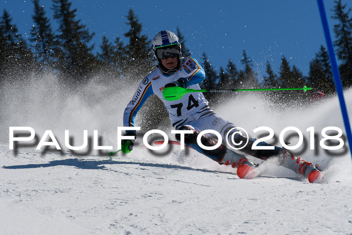 Dt. Schülercup U14 Finale, Slalom, 04.03.2018