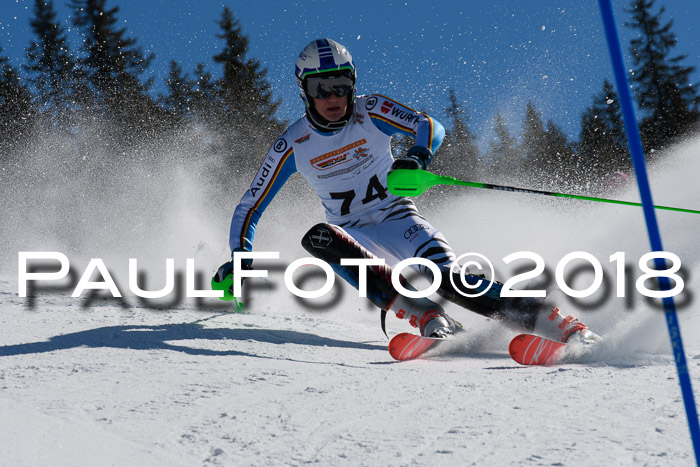 Dt. Schülercup U14 Finale, Slalom, 04.03.2018