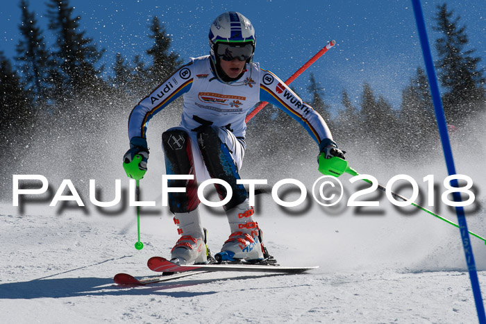 Dt. Schülercup U14 Finale, Slalom, 04.03.2018