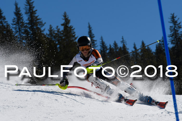 Dt. Schülercup U14 Finale, Slalom, 04.03.2018