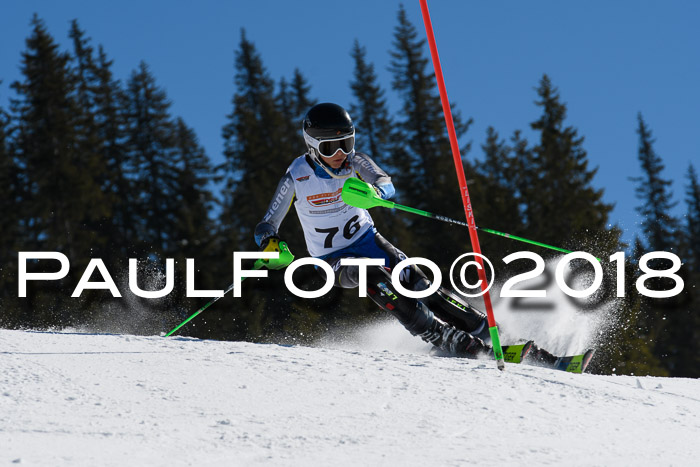 Dt. Schülercup U14 Finale, Slalom, 04.03.2018
