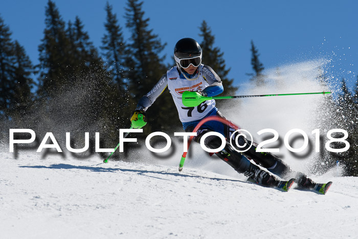 Dt. Schülercup U14 Finale, Slalom, 04.03.2018