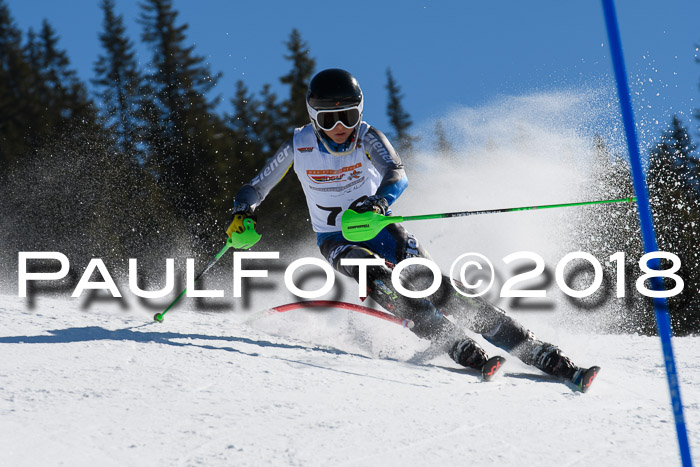 Dt. Schülercup U14 Finale, Slalom, 04.03.2018