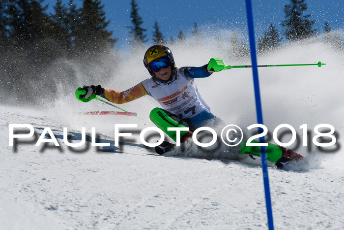 Dt. Schülercup U14 Finale, Slalom, 04.03.2018