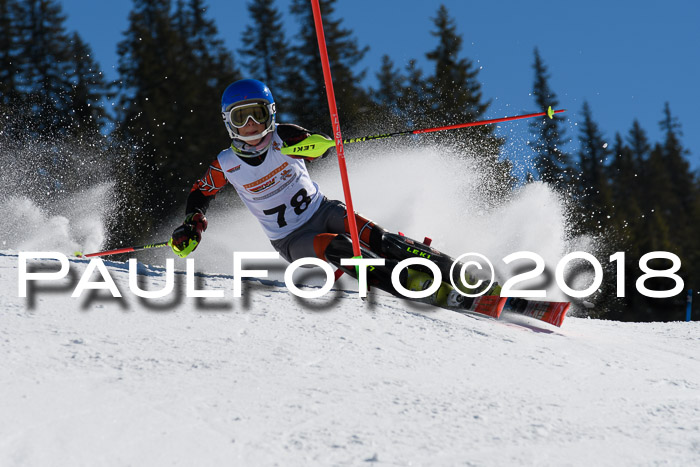Dt. Schülercup U14 Finale, Slalom, 04.03.2018