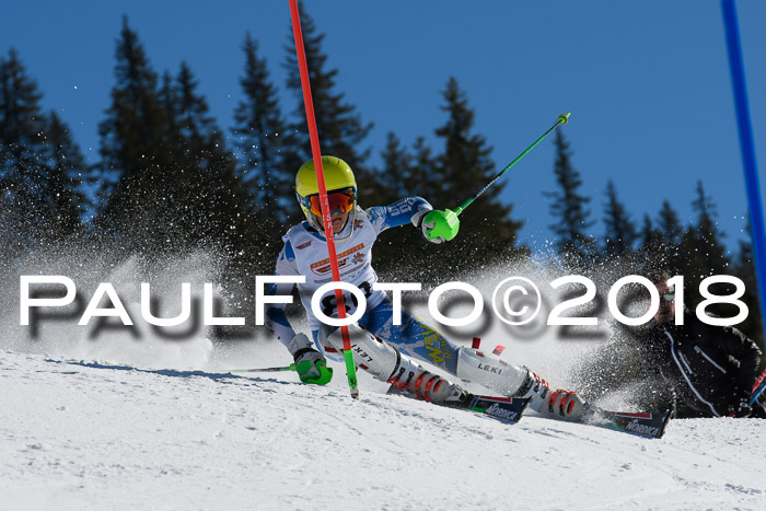Dt. Schülercup U14 Finale, Slalom, 04.03.2018