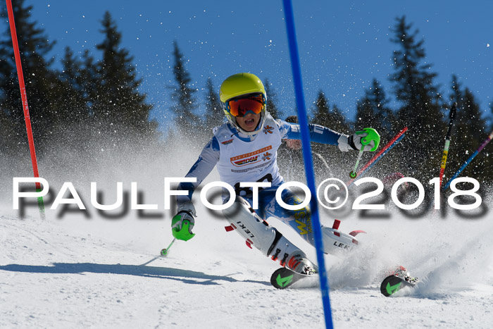 Dt. Schülercup U14 Finale, Slalom, 04.03.2018
