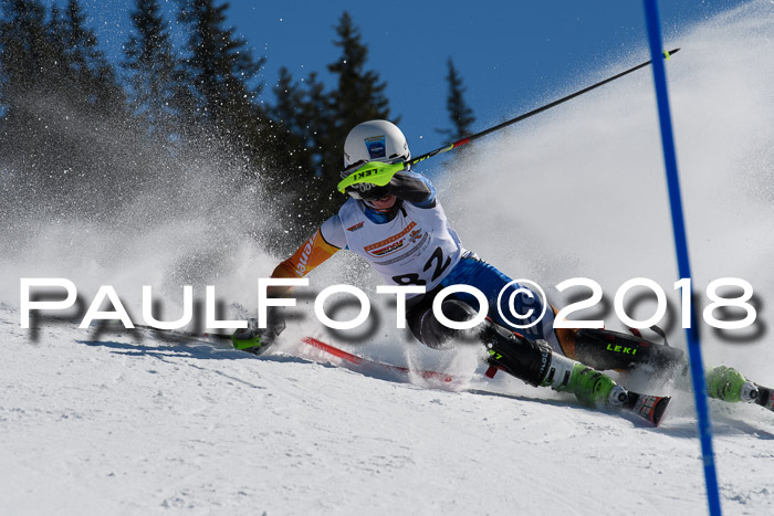 Dt. Schülercup U14 Finale, Slalom, 04.03.2018