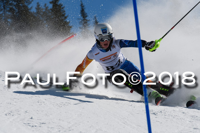 Dt. Schülercup U14 Finale, Slalom, 04.03.2018