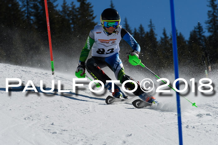 Dt. Schülercup U14 Finale, Slalom, 04.03.2018