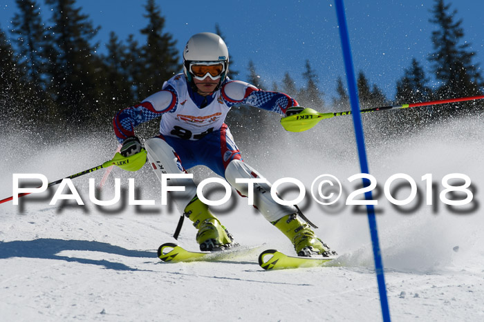 Dt. Schülercup U14 Finale, Slalom, 04.03.2018