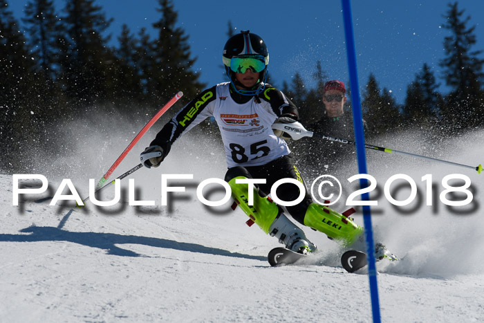 Dt. Schülercup U14 Finale, Slalom, 04.03.2018
