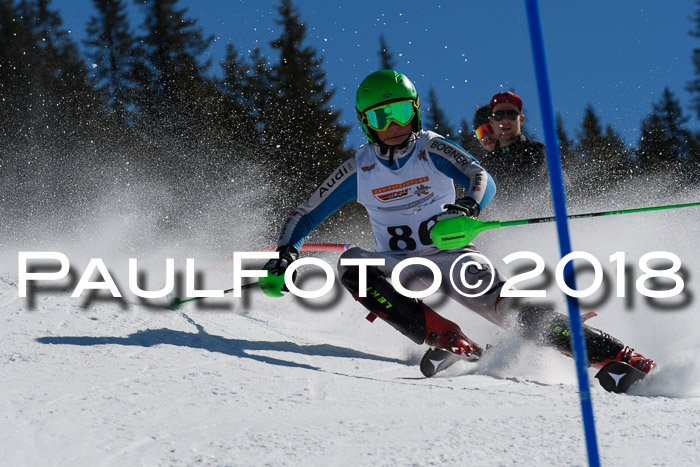 Dt. Schülercup U14 Finale, Slalom, 04.03.2018