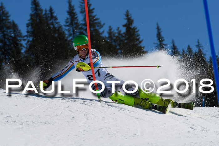 Dt. Schülercup U14 Finale, Slalom, 04.03.2018