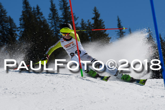 Dt. Schülercup U14 Finale, Slalom, 04.03.2018