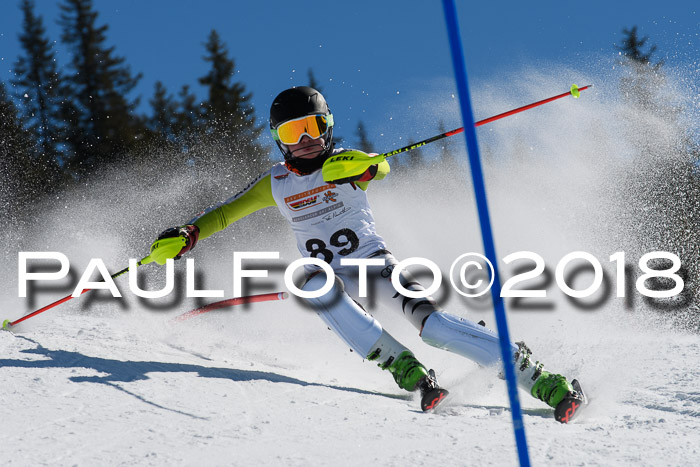 Dt. Schülercup U14 Finale, Slalom, 04.03.2018