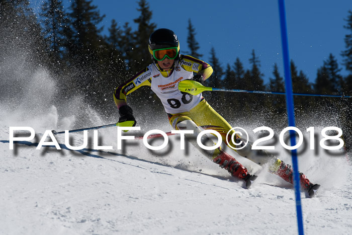 Dt. Schülercup U14 Finale, Slalom, 04.03.2018