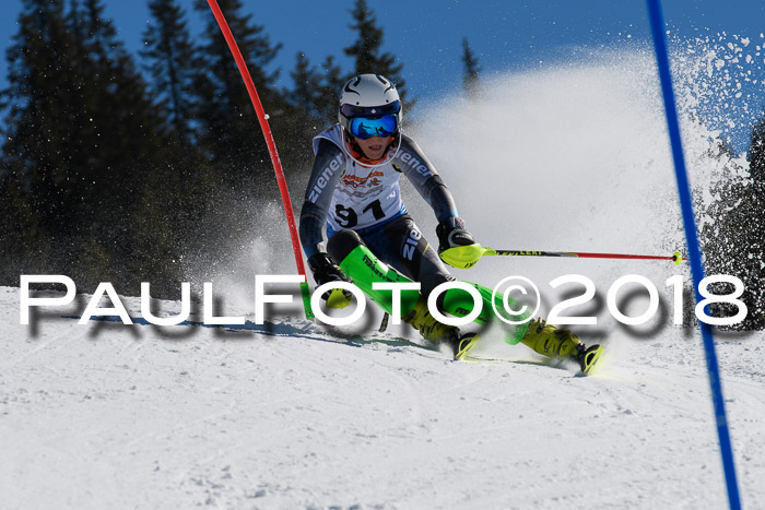 Dt. Schülercup U14 Finale, Slalom, 04.03.2018
