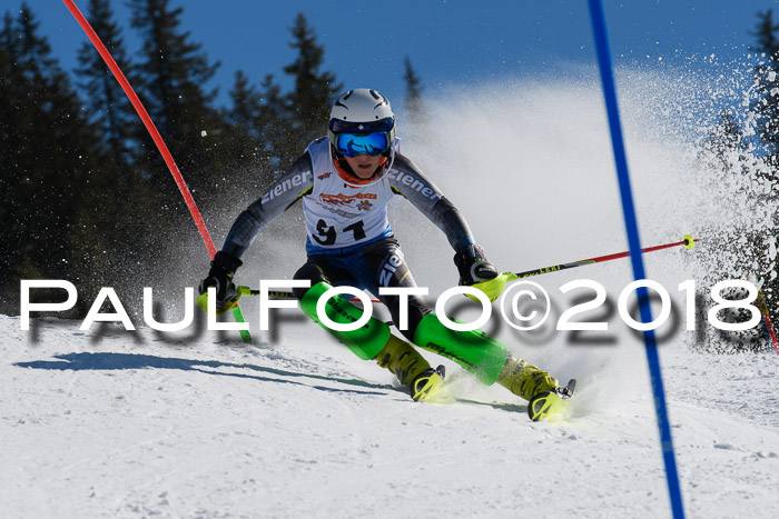Dt. Schülercup U14 Finale, Slalom, 04.03.2018