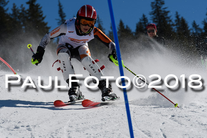 Dt. Schülercup U14 Finale, Slalom, 04.03.2018