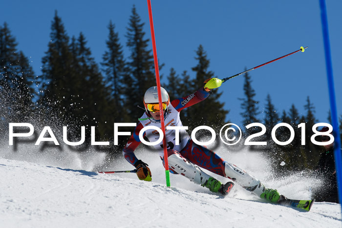 Dt. Schülercup U14 Finale, Slalom, 04.03.2018
