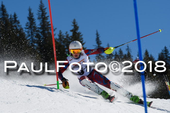 Dt. Schülercup U14 Finale, Slalom, 04.03.2018