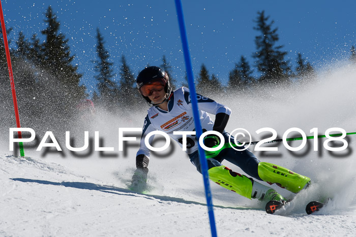 Dt. Schülercup U14 Finale, Slalom, 04.03.2018