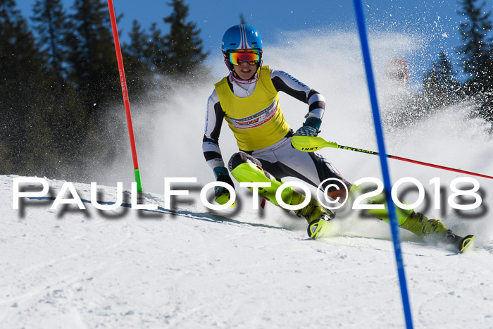 Dt. Schülercup U14 Finale, Slalom, 04.03.2018