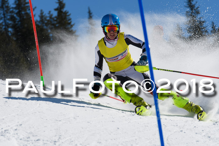 Dt. Schülercup U14 Finale, Slalom, 04.03.2018