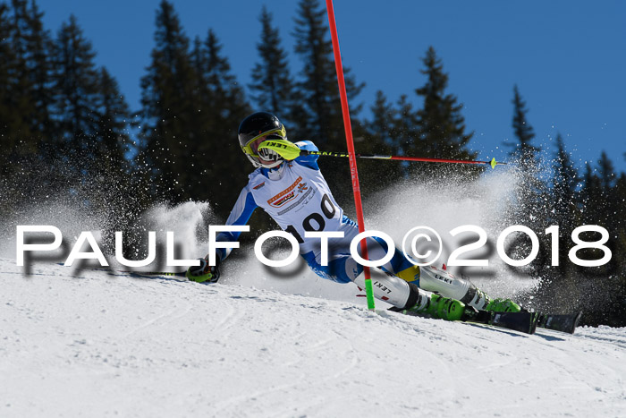 Dt. Schülercup U14 Finale, Slalom, 04.03.2018