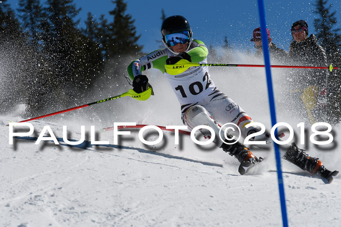 Dt. Schülercup U14 Finale, Slalom, 04.03.2018