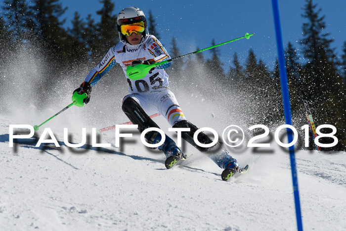 Dt. Schülercup U14 Finale, Slalom, 04.03.2018