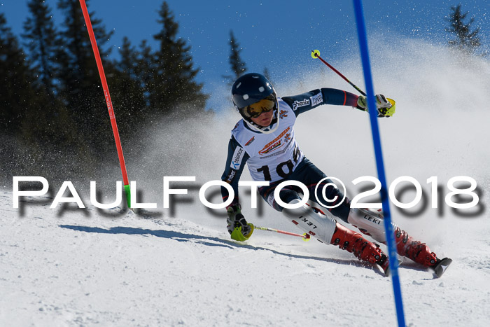Dt. Schülercup U14 Finale, Slalom, 04.03.2018