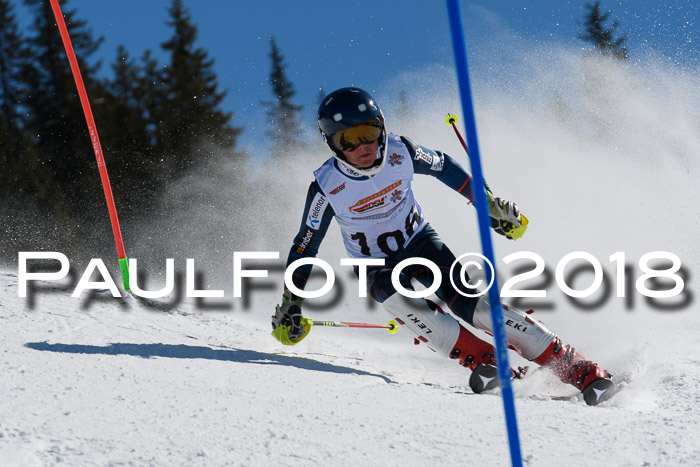 Dt. Schülercup U14 Finale, Slalom, 04.03.2018