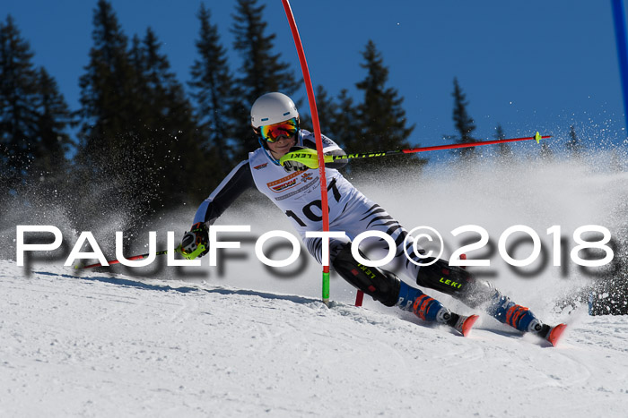 Dt. Schülercup U14 Finale, Slalom, 04.03.2018