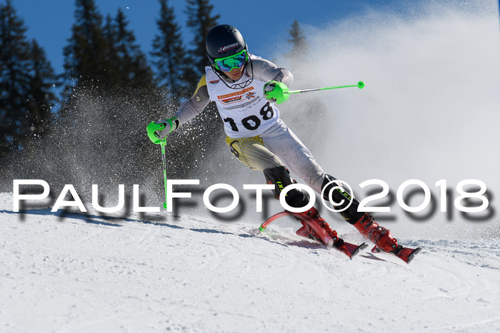 Dt. Schülercup U14 Finale, Slalom, 04.03.2018