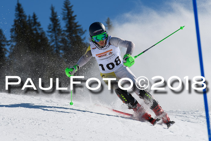 Dt. Schülercup U14 Finale, Slalom, 04.03.2018