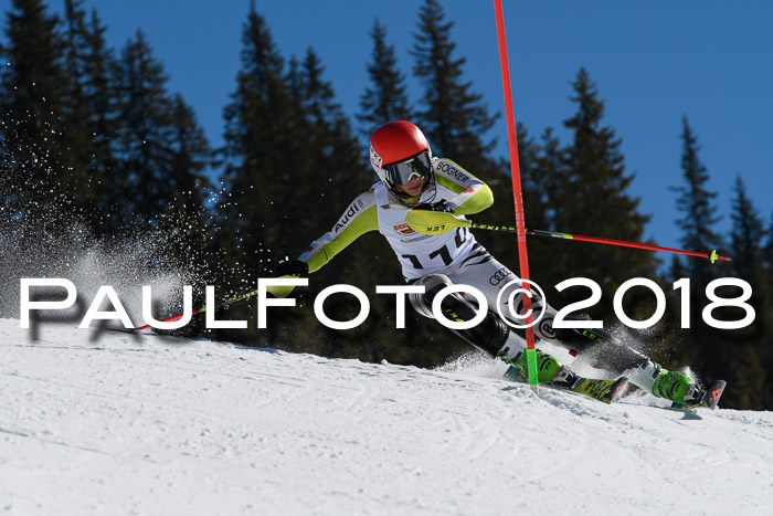 Dt. Schülercup U14 Finale, Slalom, 04.03.2018