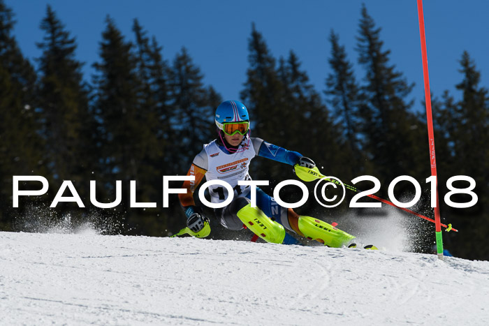 Dt. Schülercup U14 Finale, Slalom, 04.03.2018